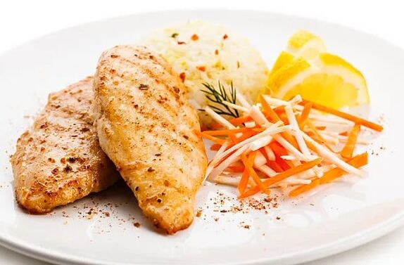 Una comida de comida