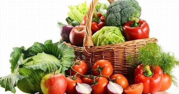 Dieta para la gota durante la exacerbación.